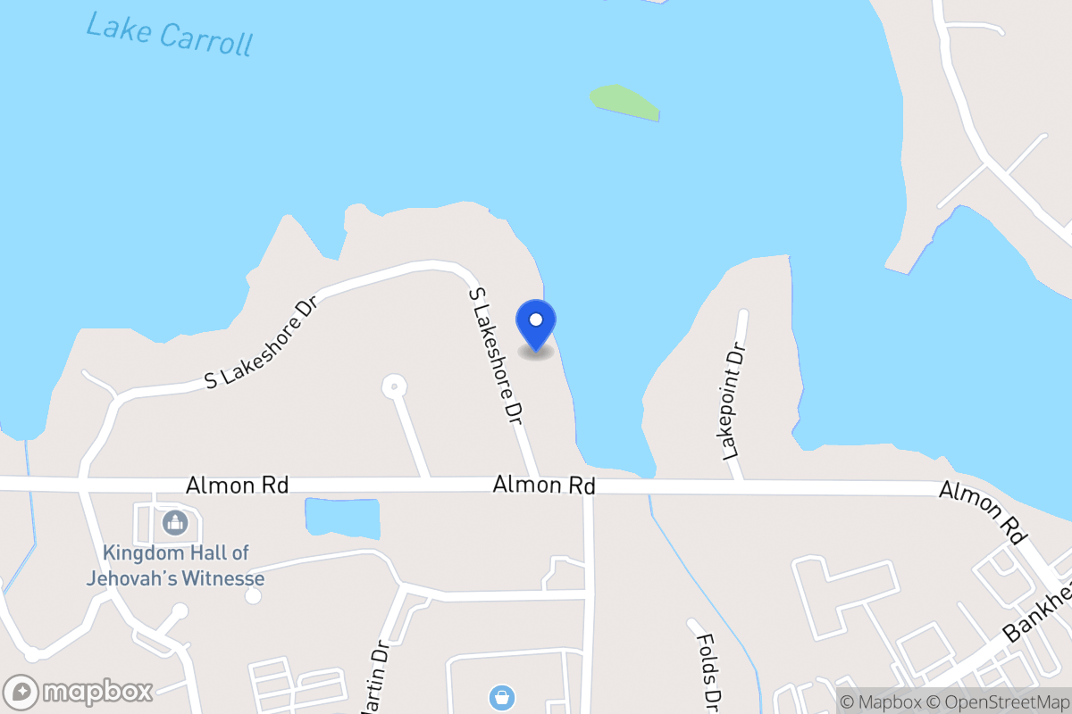 Map of 244 S Lakeshore Dr