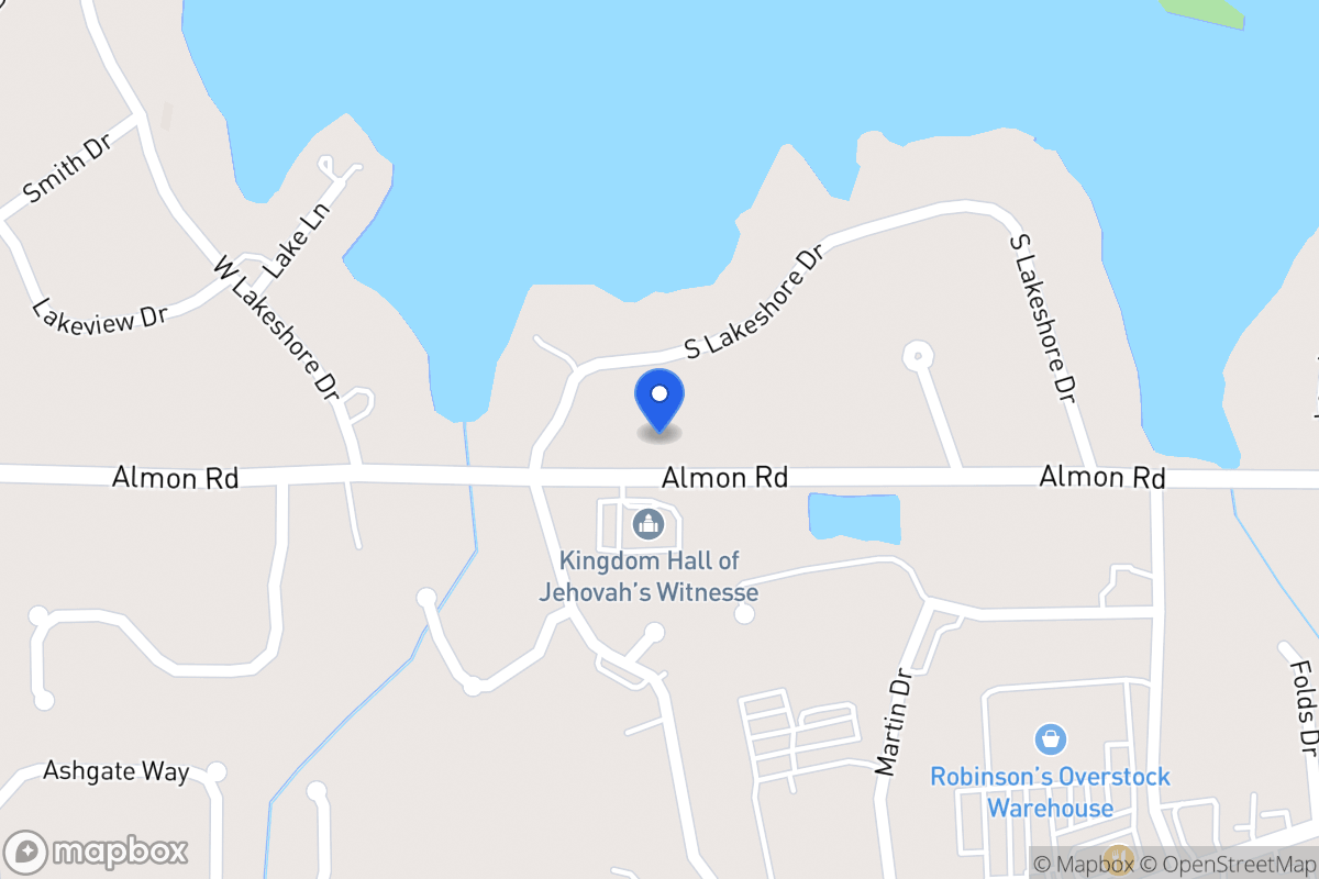 Map of 420 Almon Rd