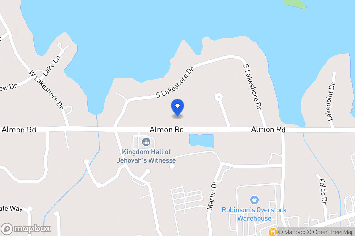 Map of 426 Almon Rd