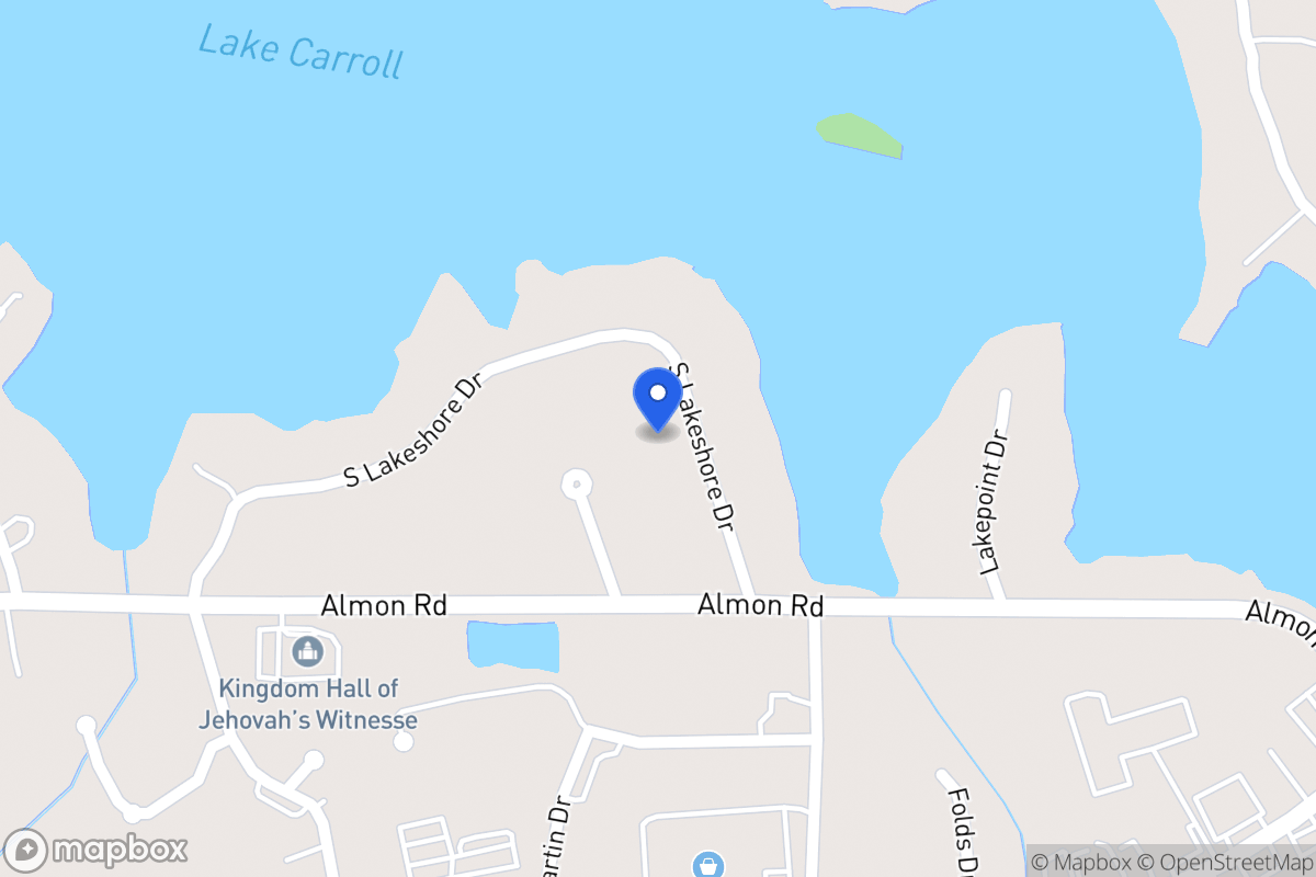 Map of 235 S Lakeshore Dr