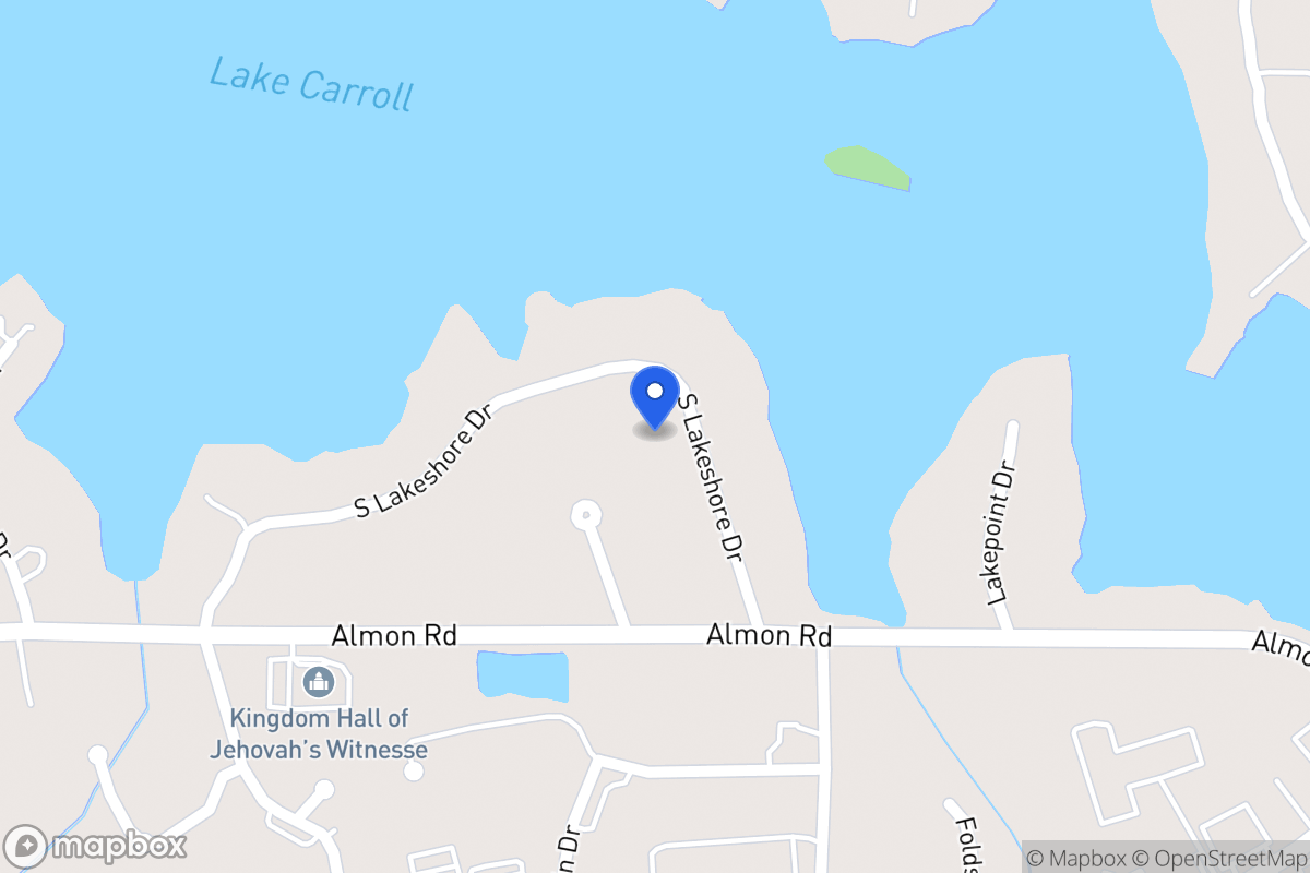 Map of 231 S Lakeshore Dr