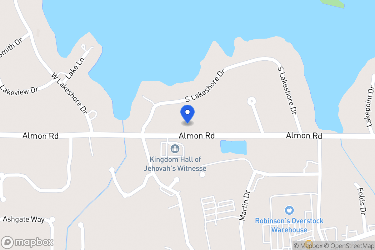 Map of 422 Almon Rd