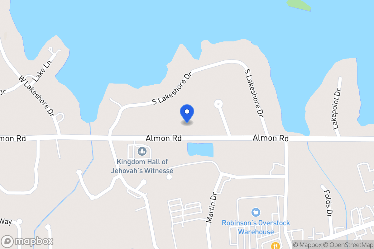 Map of 428 Almon Rd