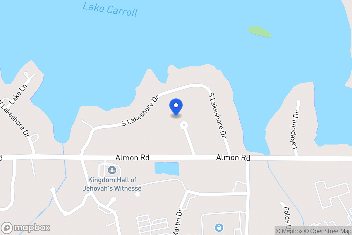 Map of 108 Lakeshore Park Dr