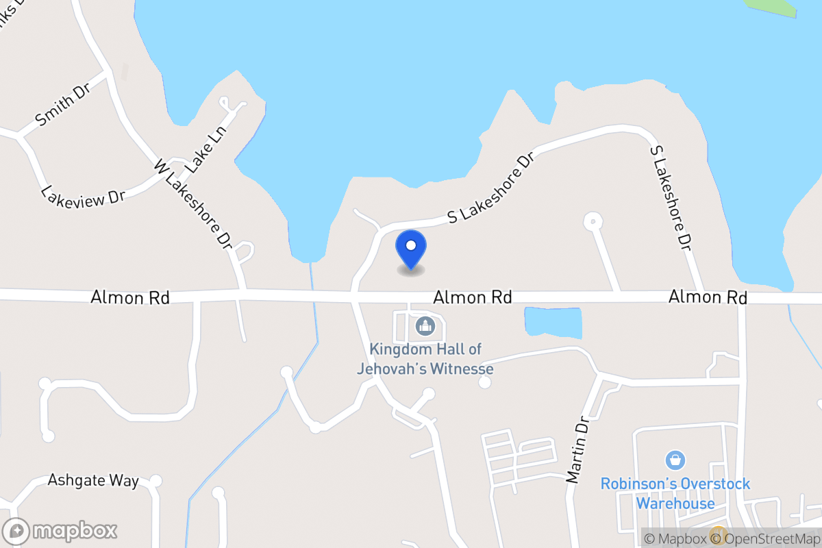 Map of 418 Almon Rd