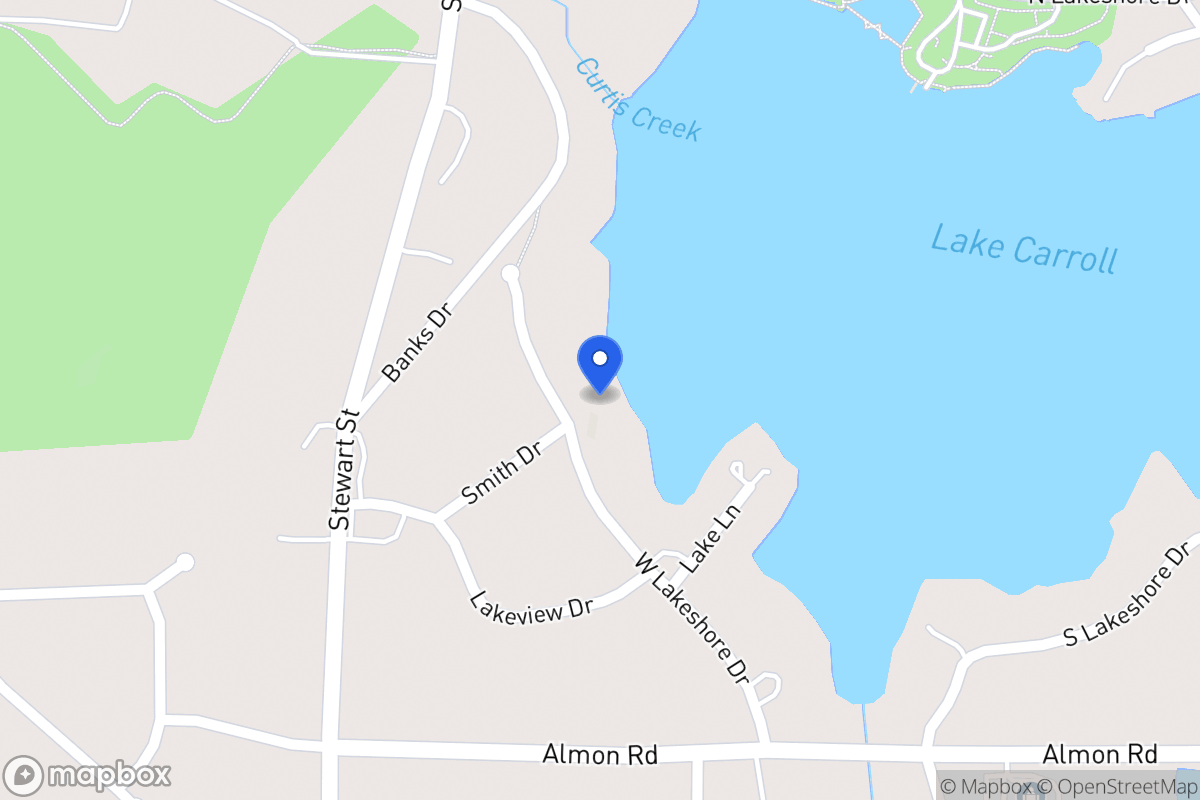 Map of 227 W Lakeshore Dr