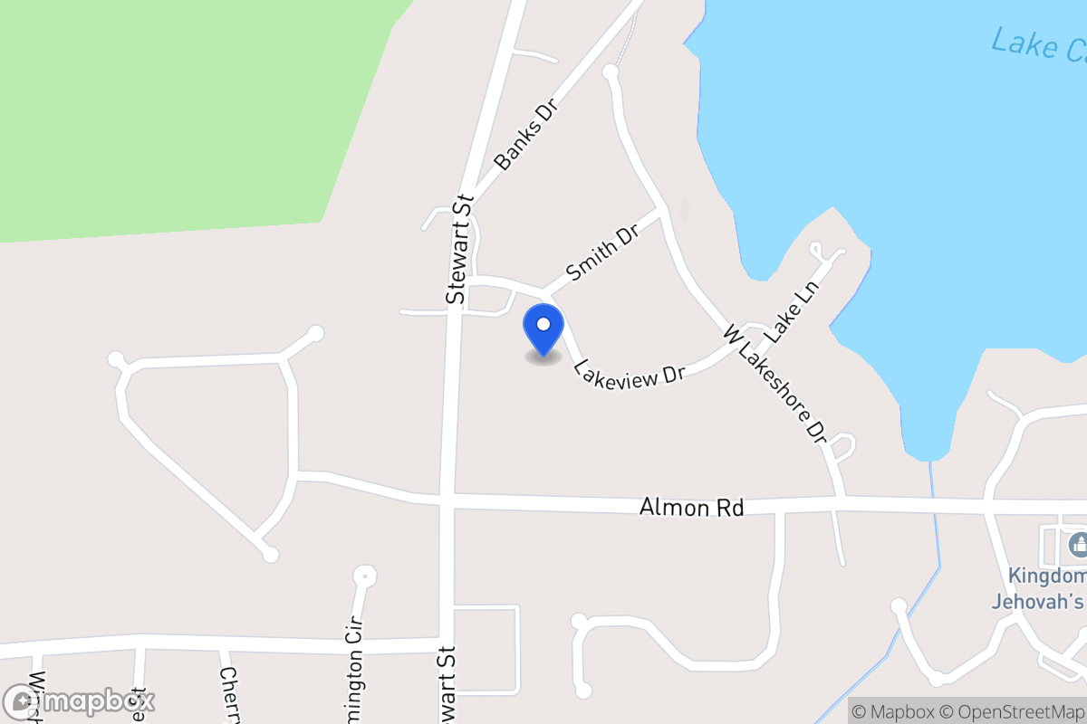 Map of 109 Lakeview Dr