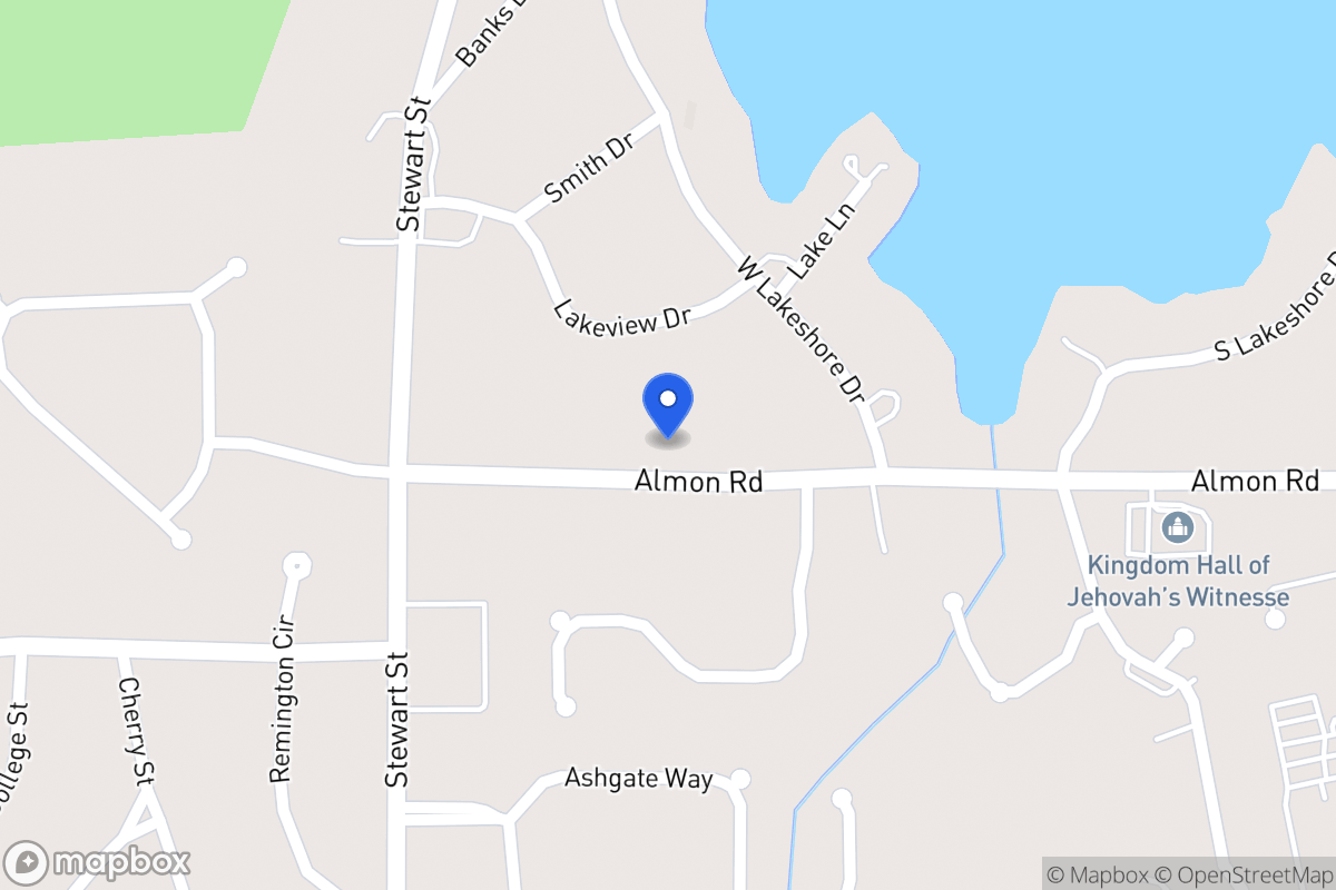 Map of 262 Almon Rd