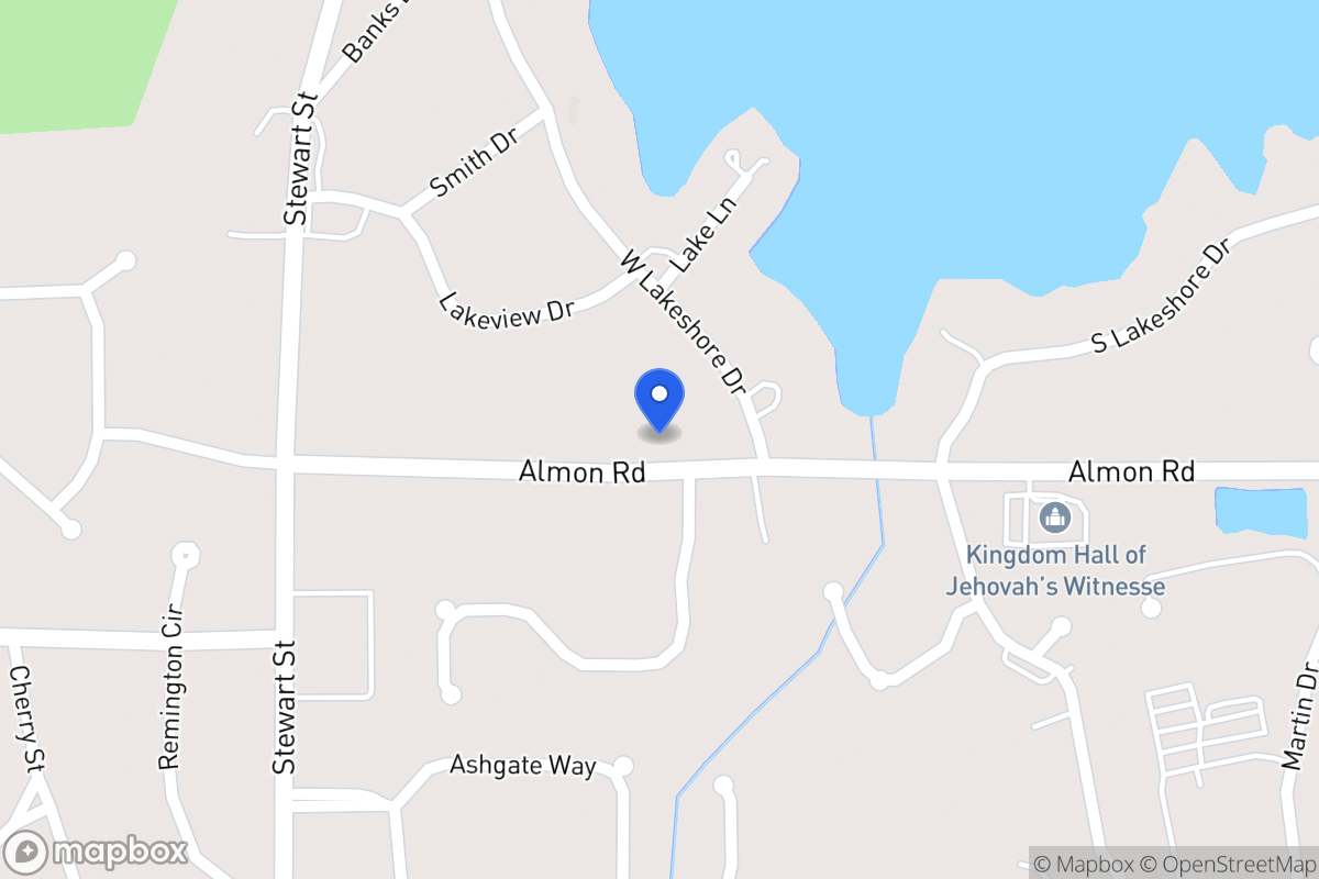 Map of 268 Almon Rd