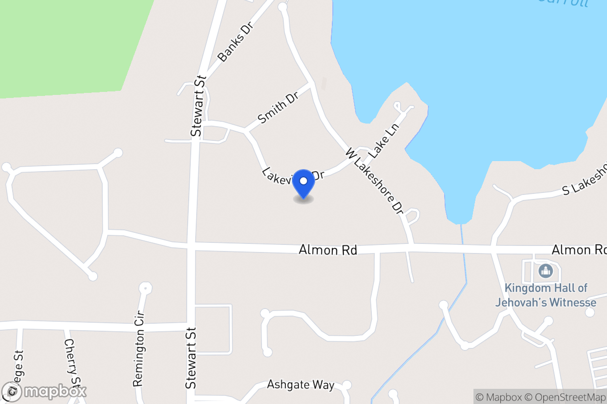 Map of 125 Lakeview Dr