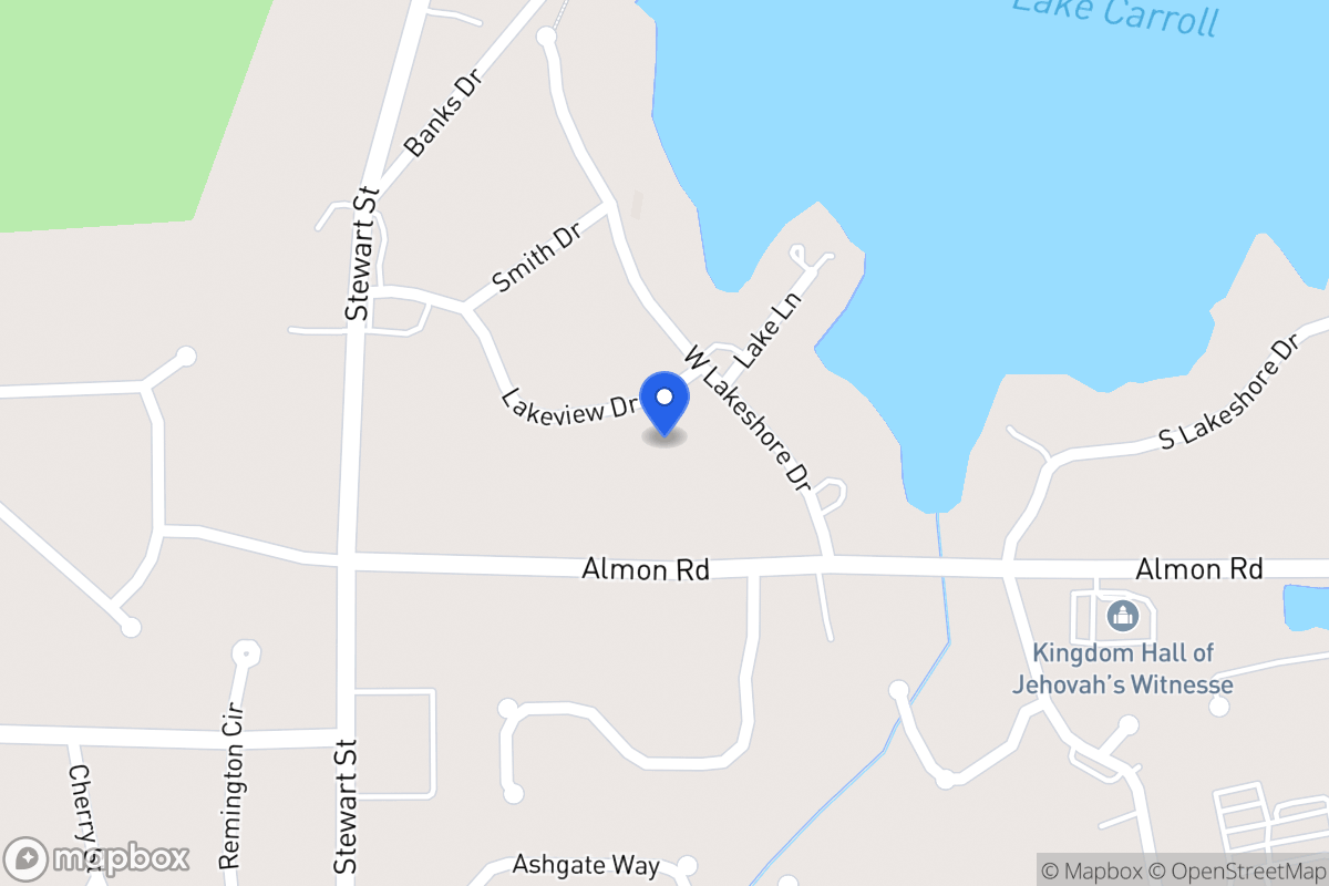Map of 135 Lakeview Dr