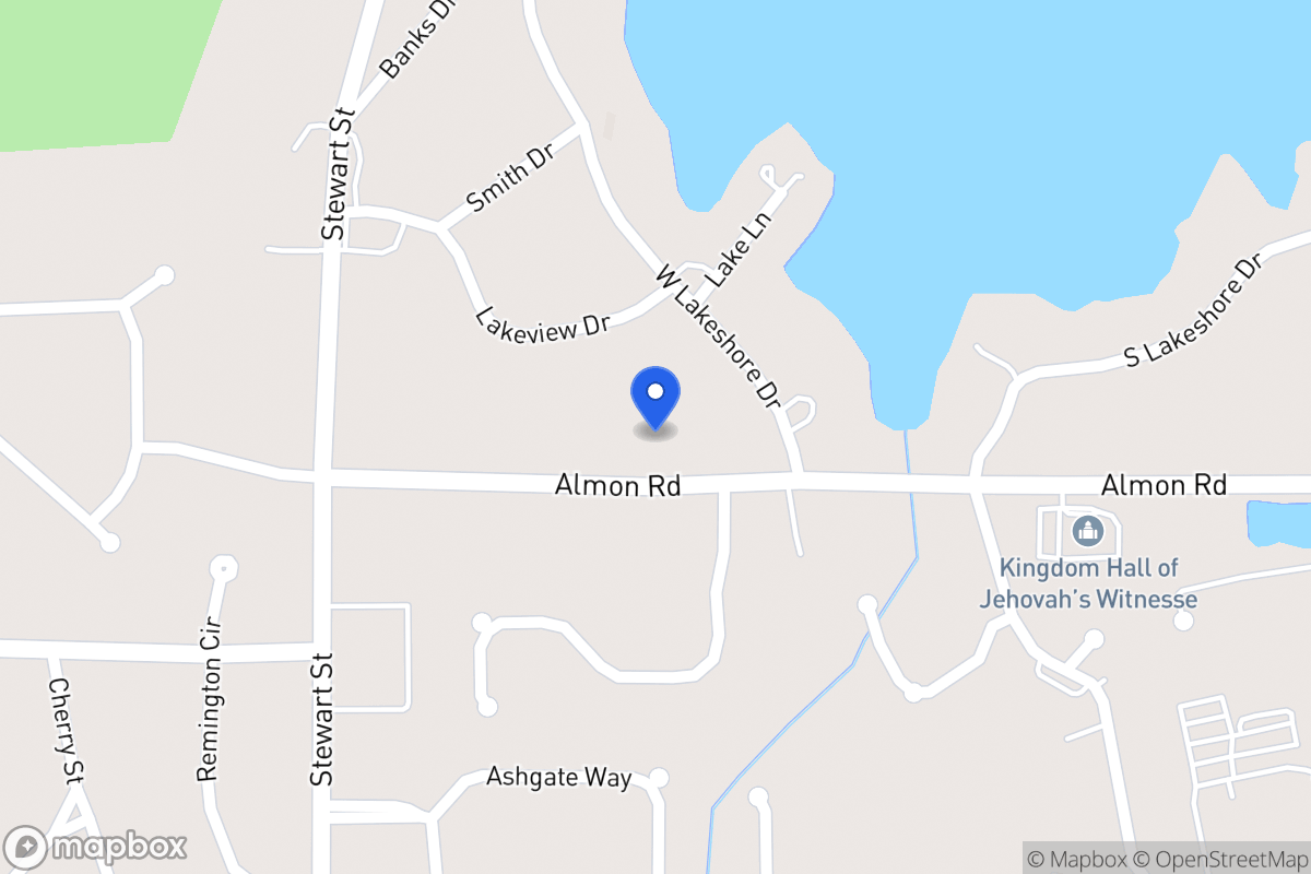 Map of 266 Almon Rd