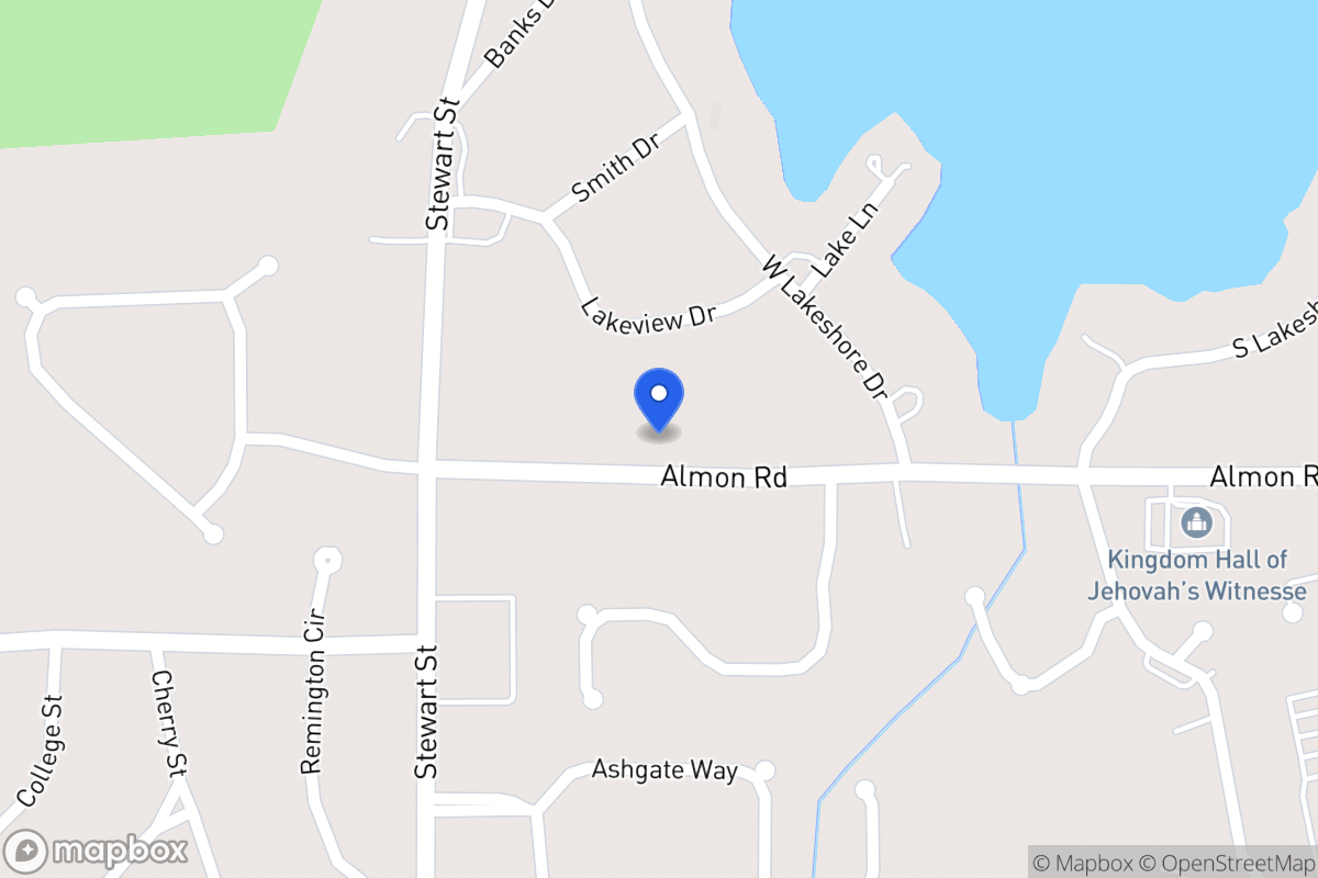 Map of 260 Almon Rd