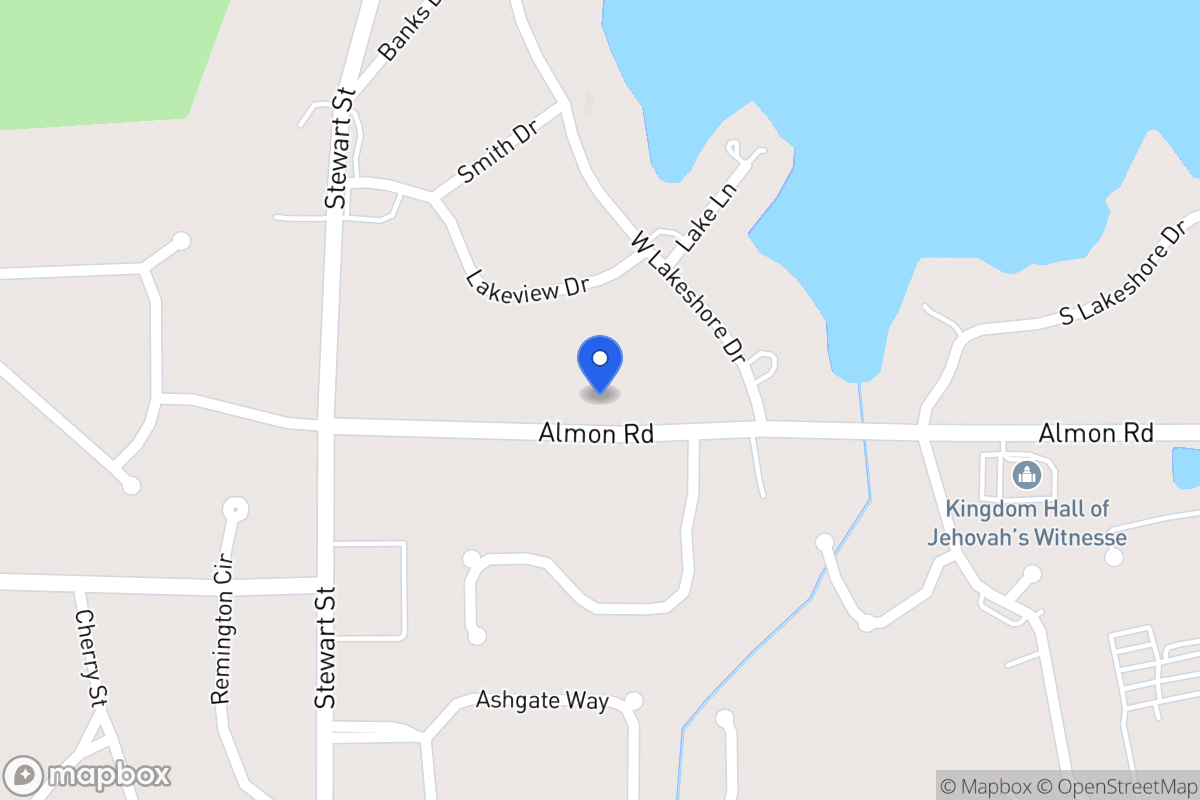 Map of 264 Almon Rd