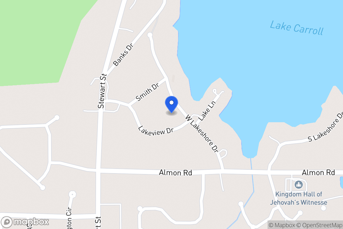 Map of 132 W Lakeshore Dr