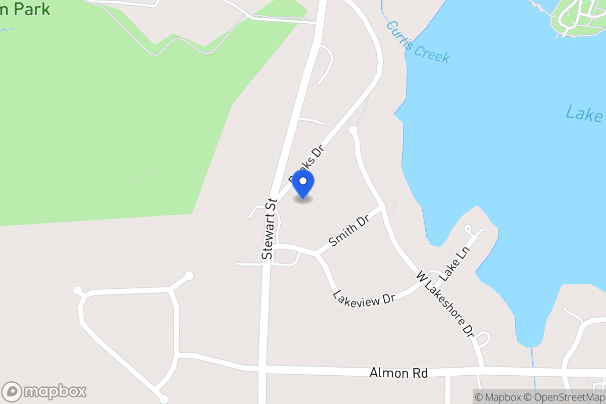Map of 105 Banks Dr