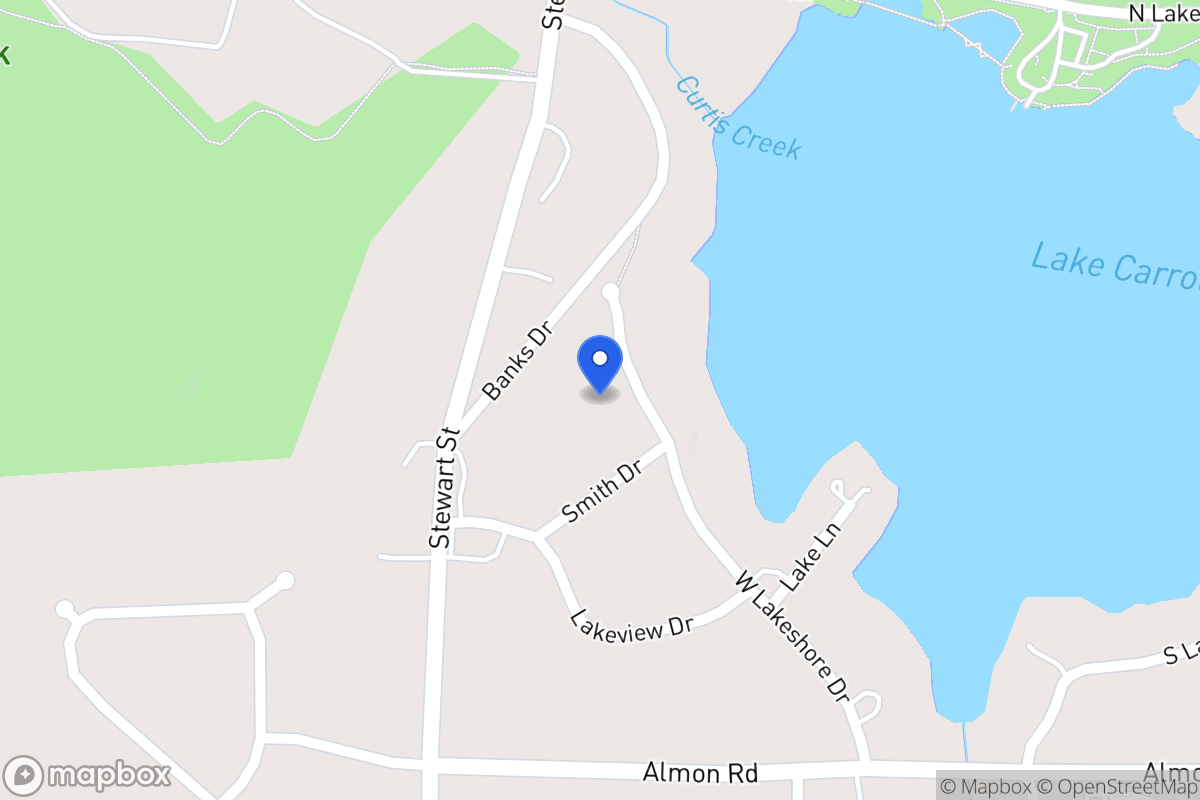 Map of 304 W Lakeshore Dr