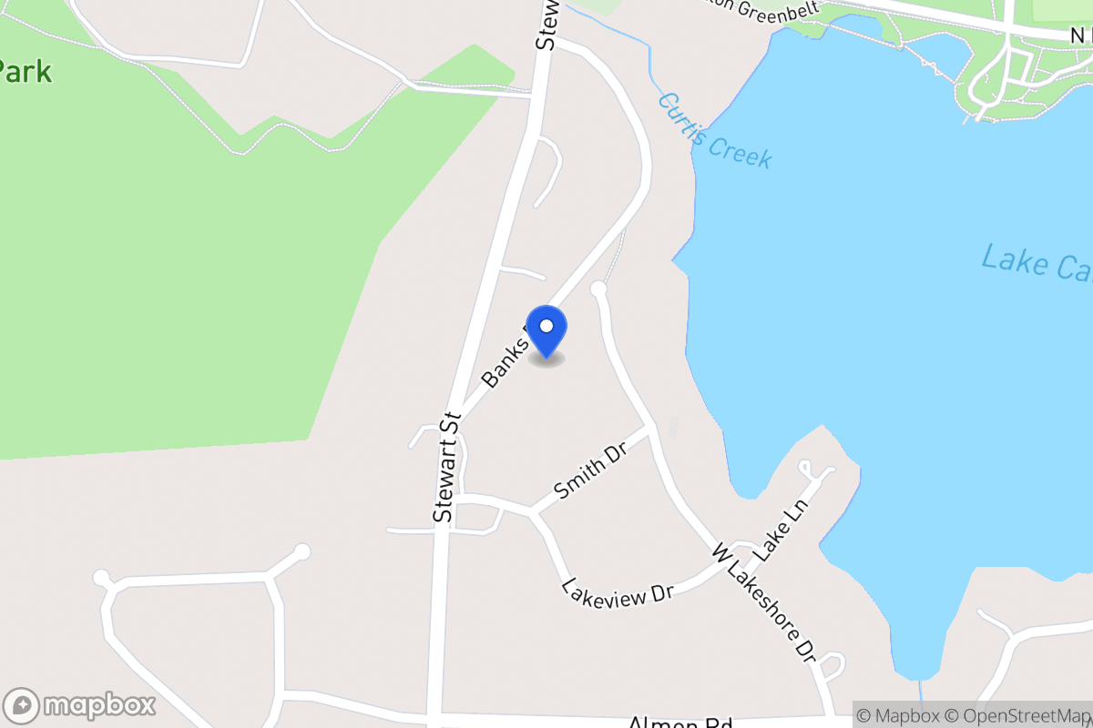 Map of 115 Banks Dr