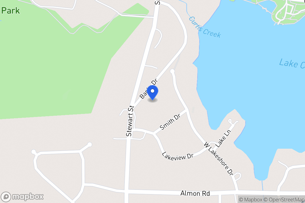 Map of 107 Banks Dr