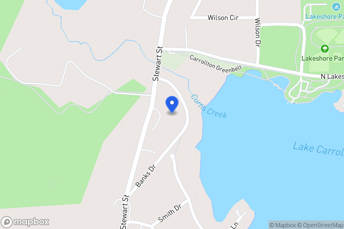 Map of 404 W Lakeshore Dr