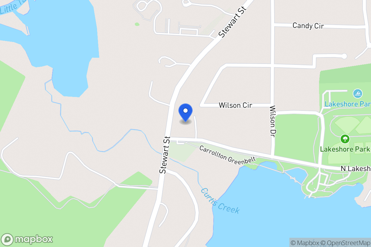 Map of 713 N Lakeshore Dr