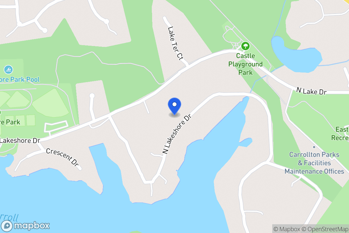 Map of 431 N Lakeshore Dr