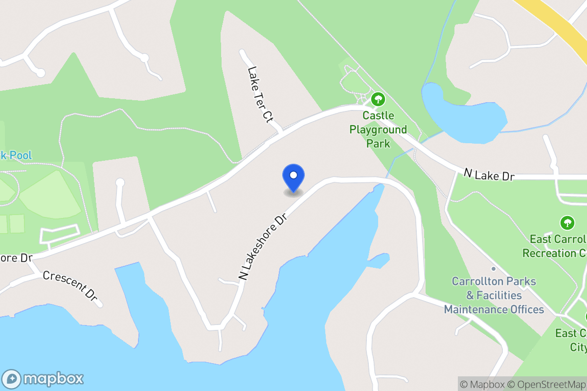 Map of 427 N Lakeshore Dr