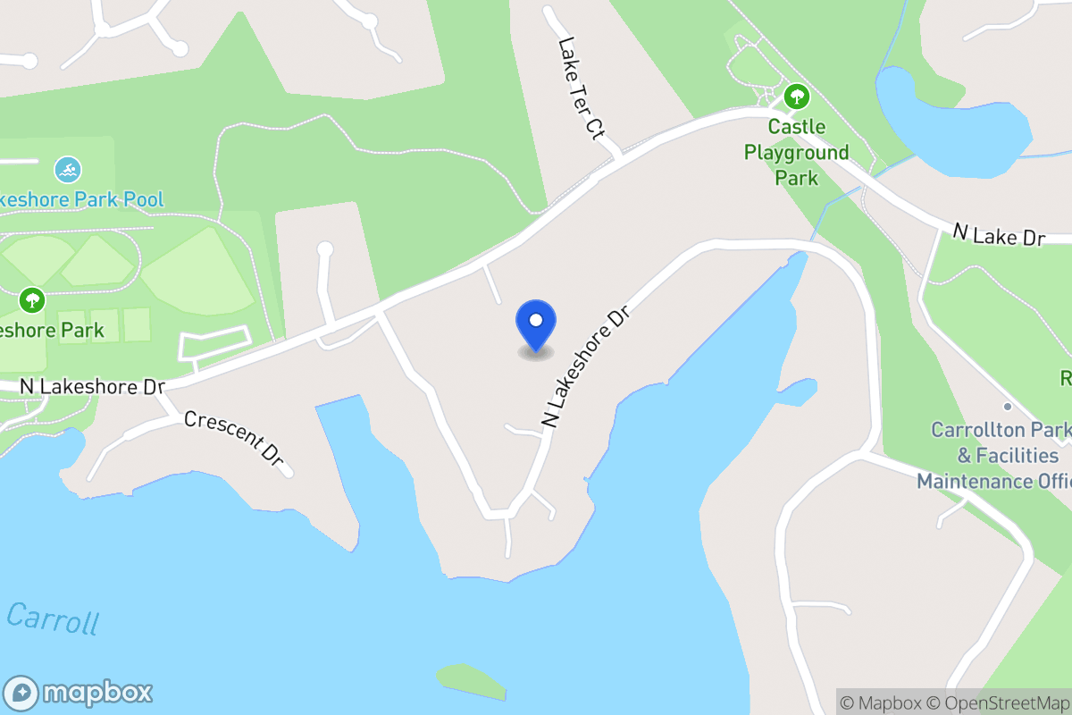 Map of 435 N Lakeshore Dr