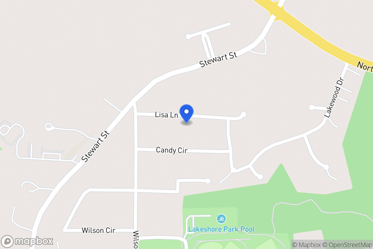 Map of 109 Lisa Ln