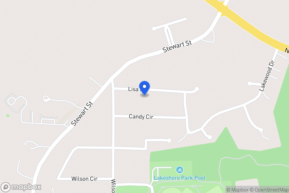 Map of 107 Lisa Ln