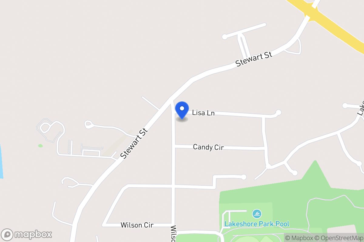 Map of 307 Wilson Dr