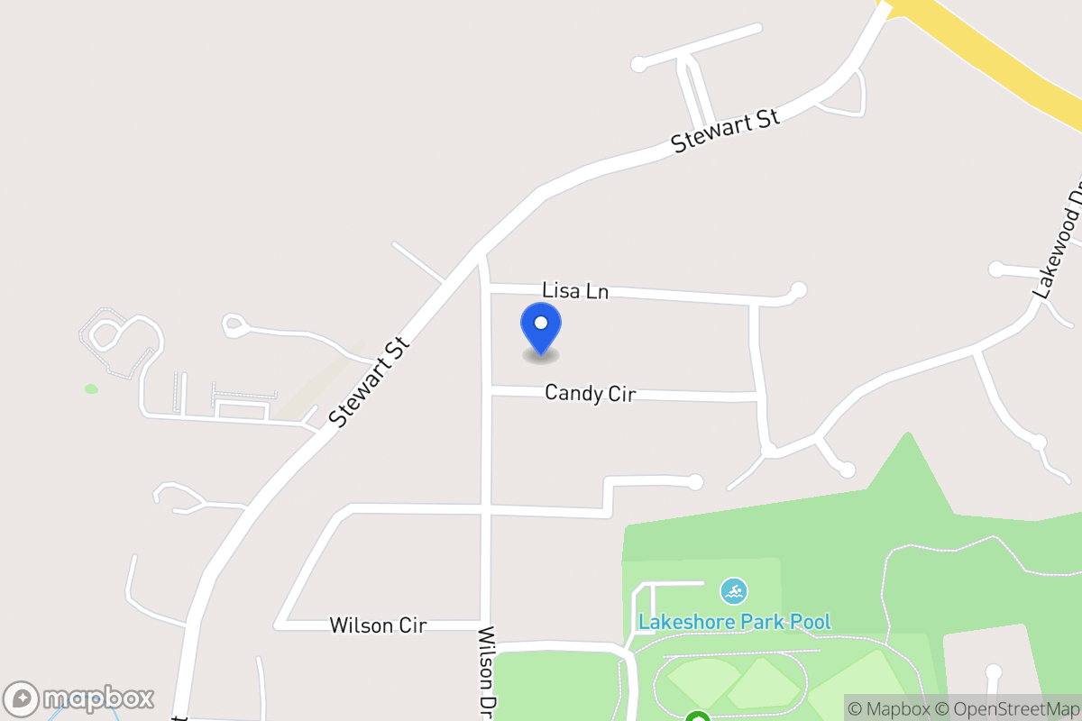 Map of 104 Candy Cir