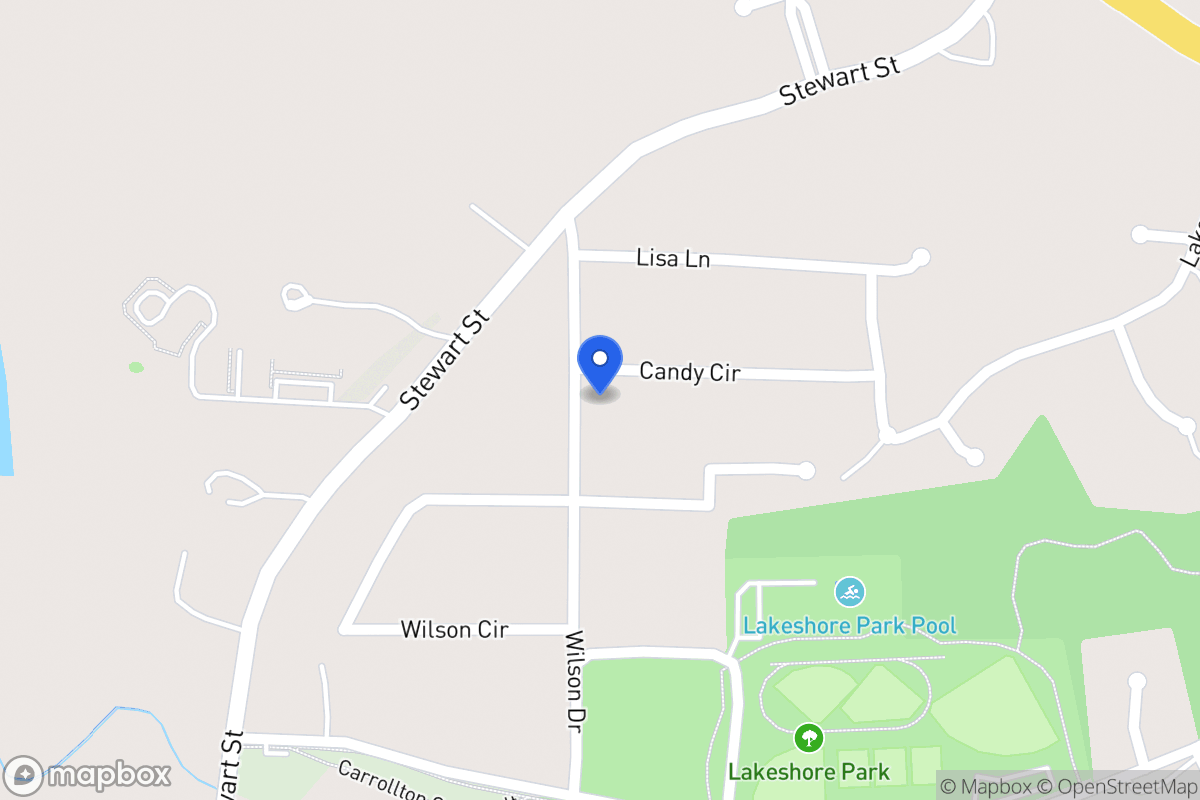 Map of 303 Wilson Dr