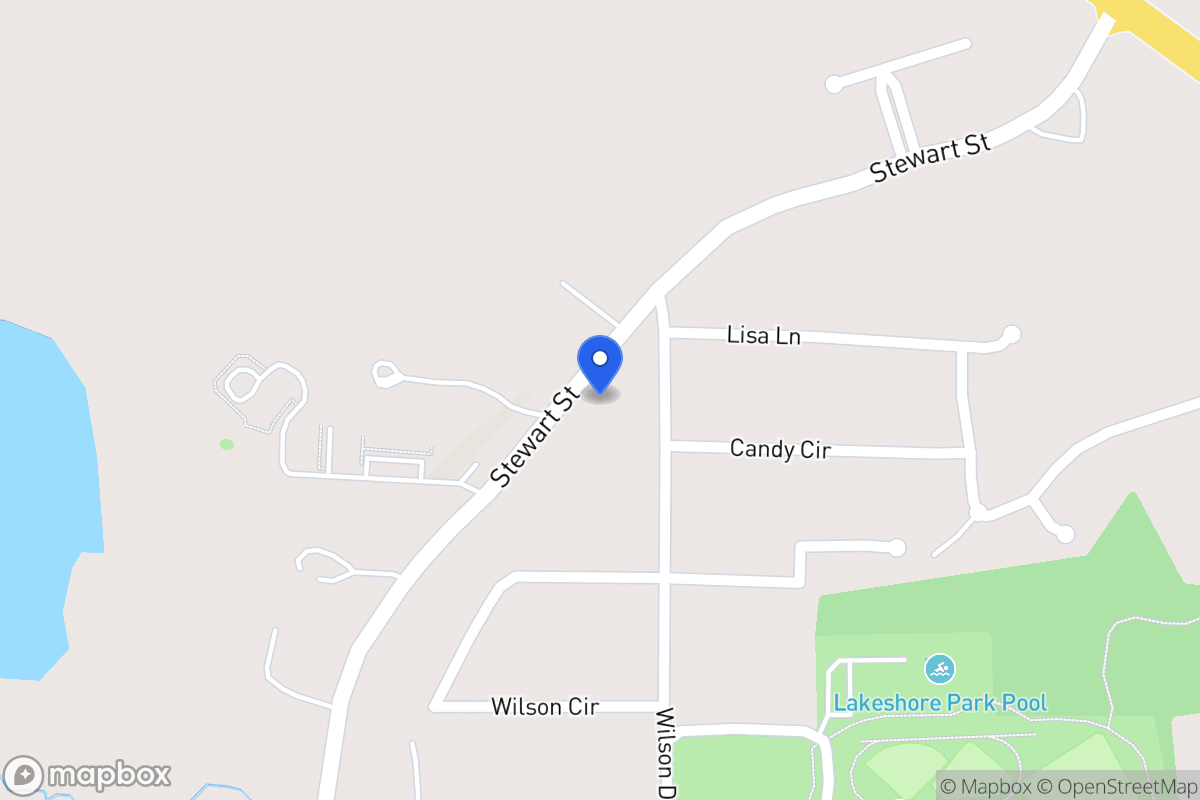 Map of 1213 A&B Stewart St