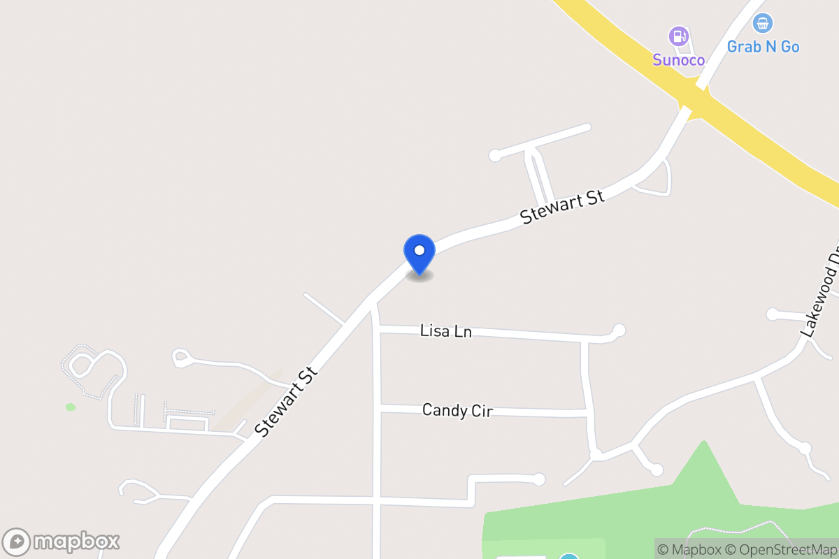 Map of 1253 Stewart St