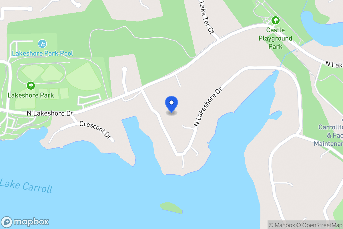 Map of 509 N Lakeshore Dr