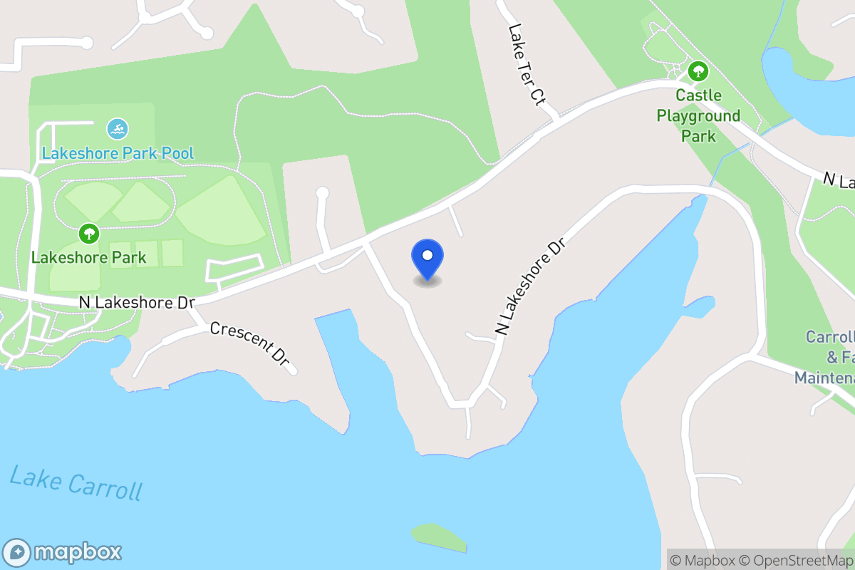 Map of 511 N Lakeshore Dr