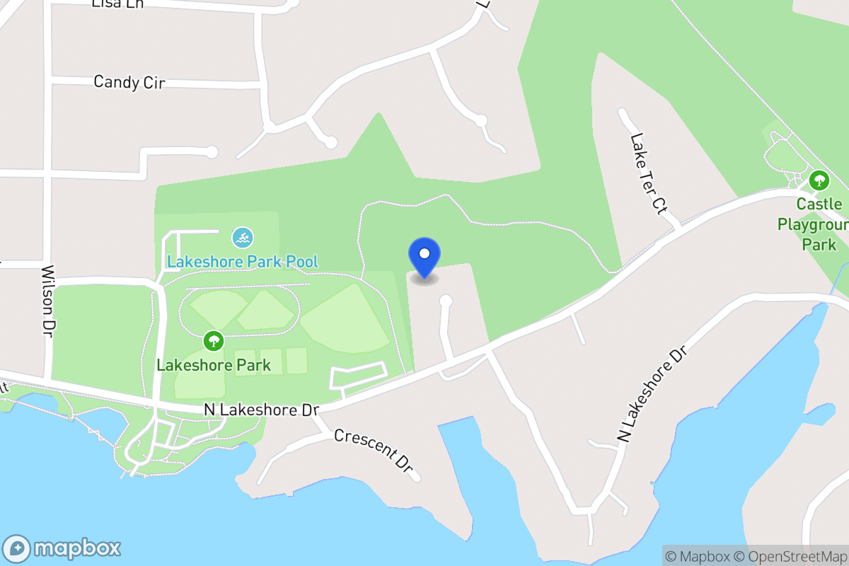 Map of 105 Lake Skiff Ct