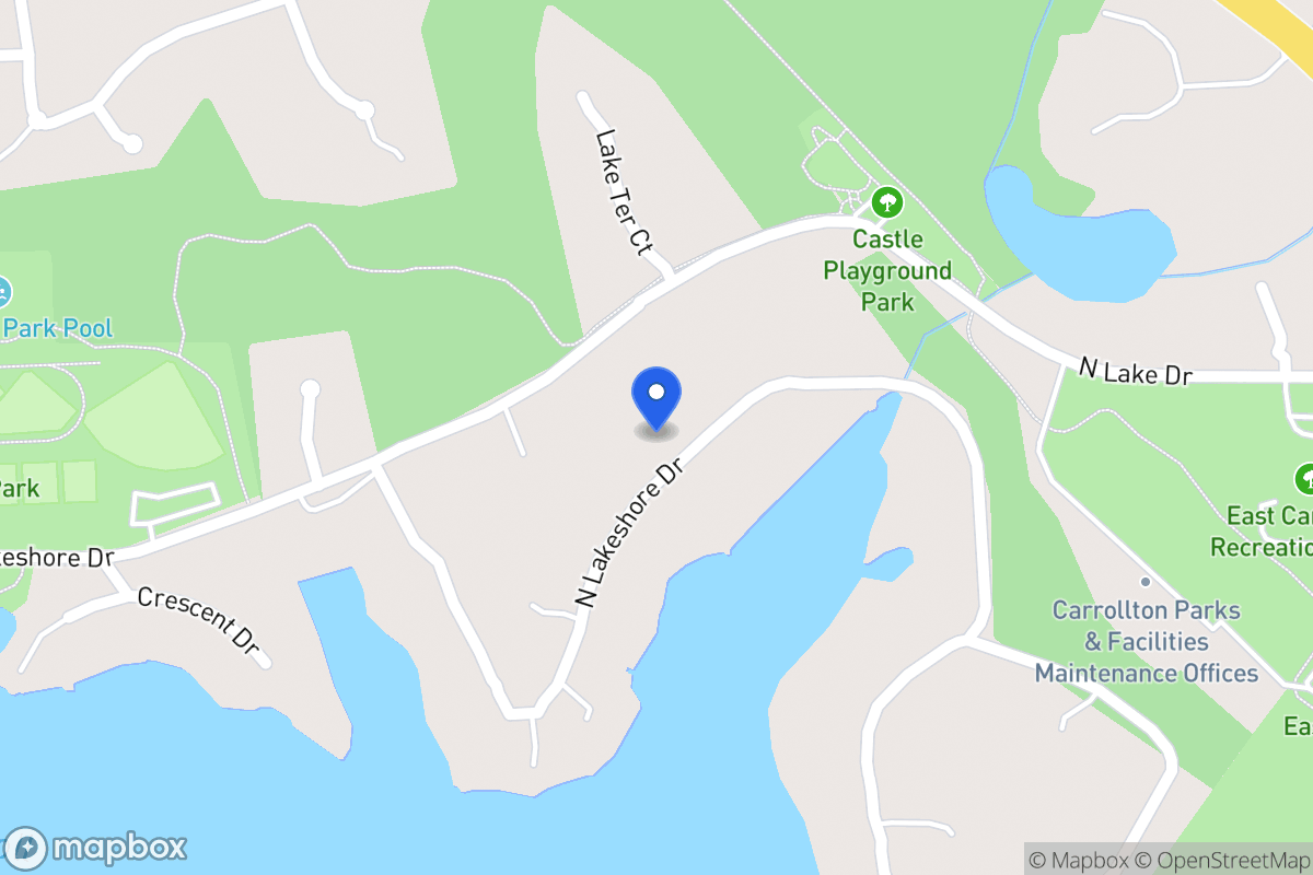 Map of 429 N Lakeshore Dr