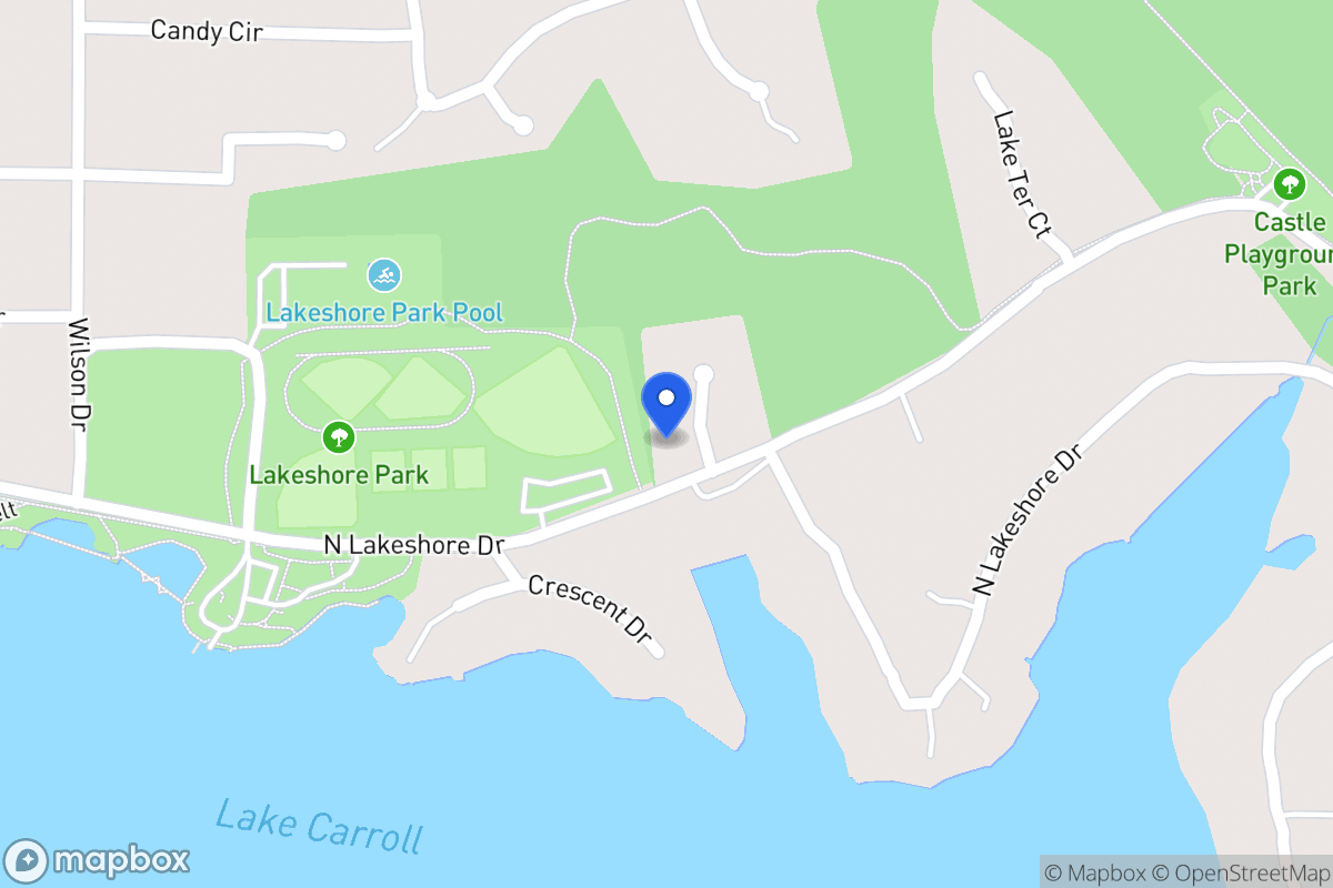 Map of 101 Lake Skiff Ct