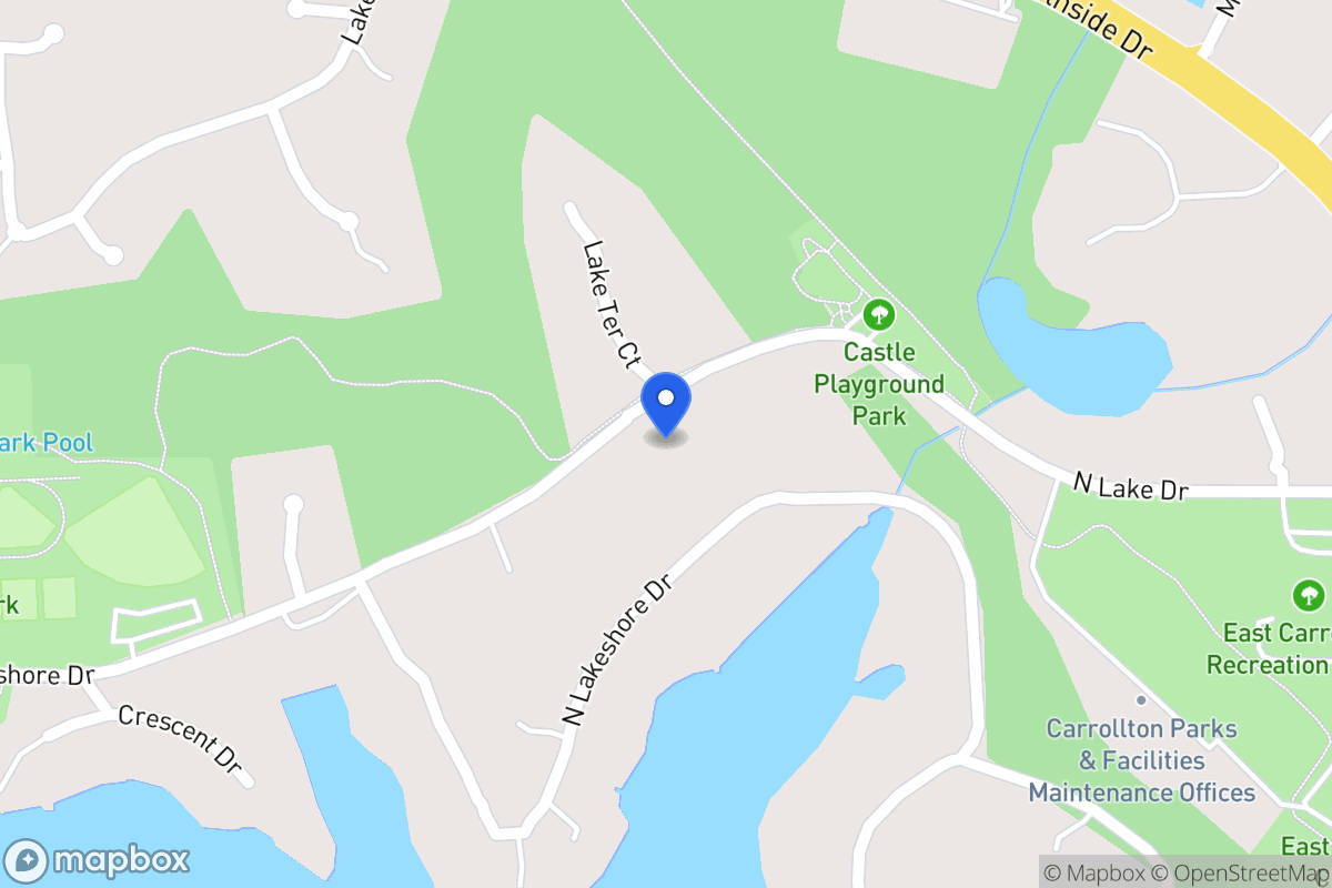 Map of 118 N Lake Dr