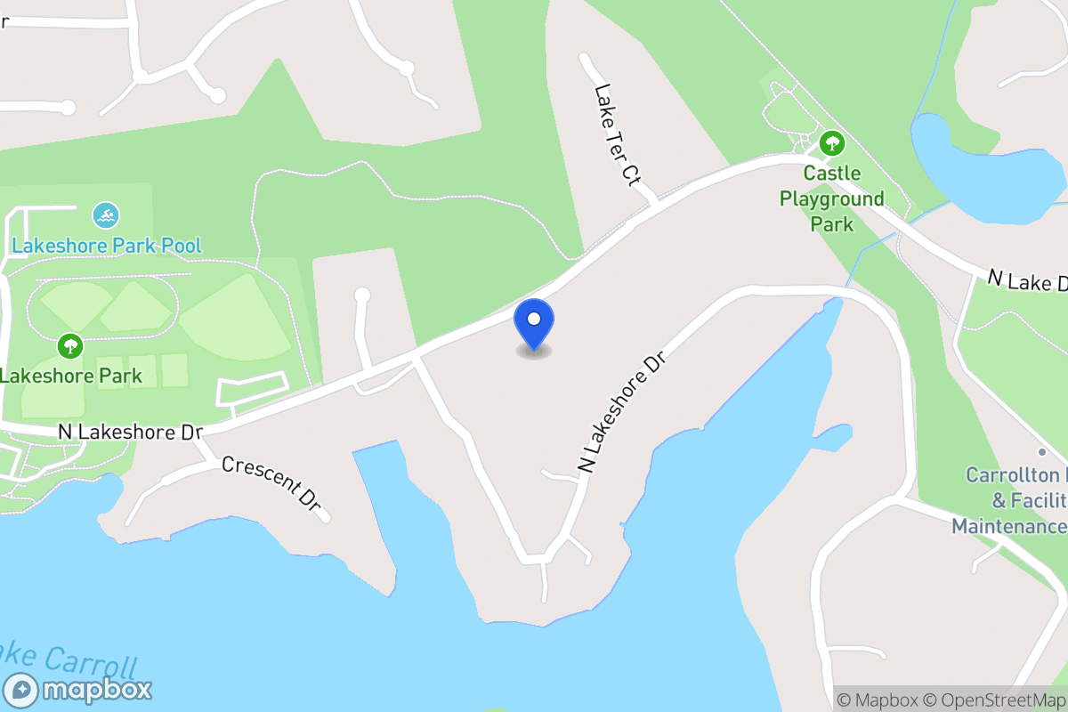 Map of 108 N Lake Dr