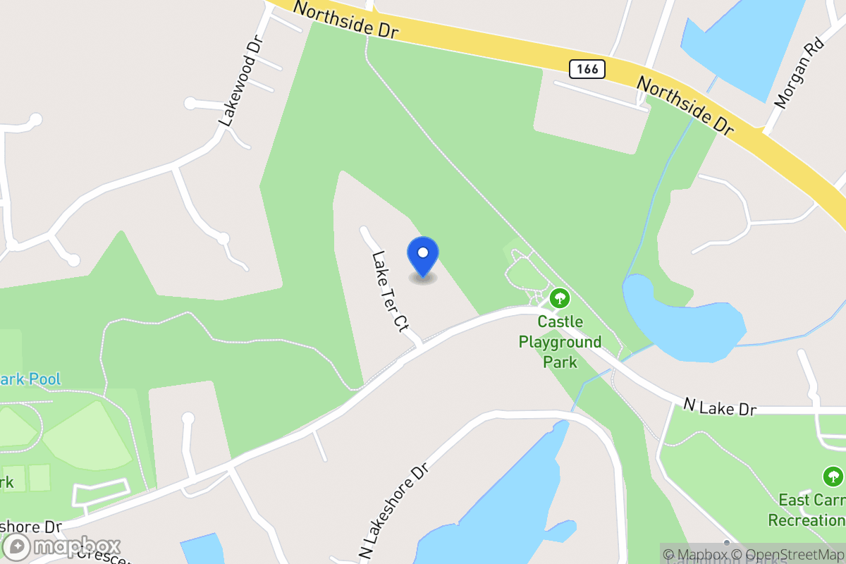 Map of 104 Lake Terrace Ct