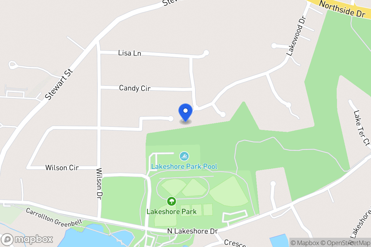 Map of 205 Lakewood Dr