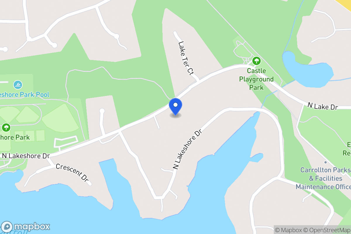 Map of 112 N Lake Dr