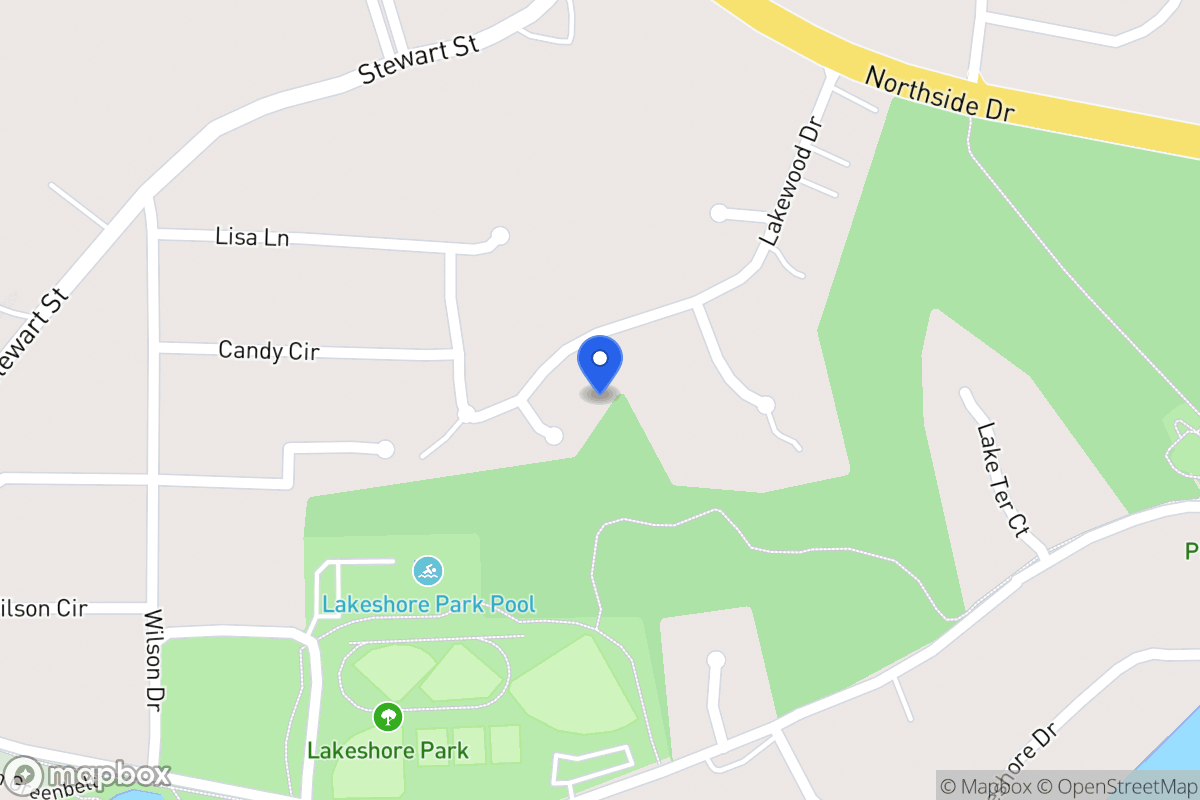 Map of 213 Lakewood Dr