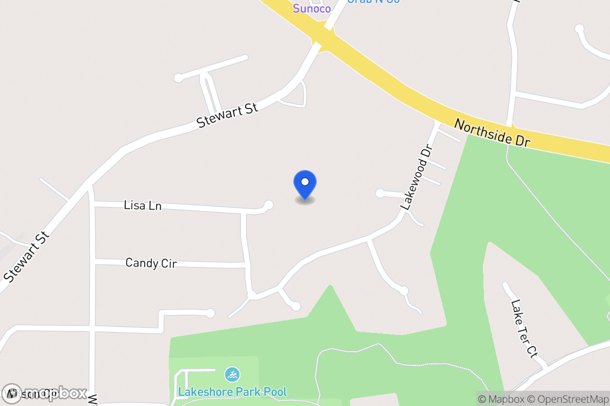 Map of 121 Lisa Ln