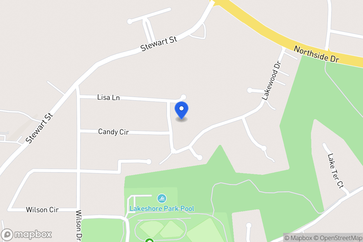 Map of 104 Lakewood Dr