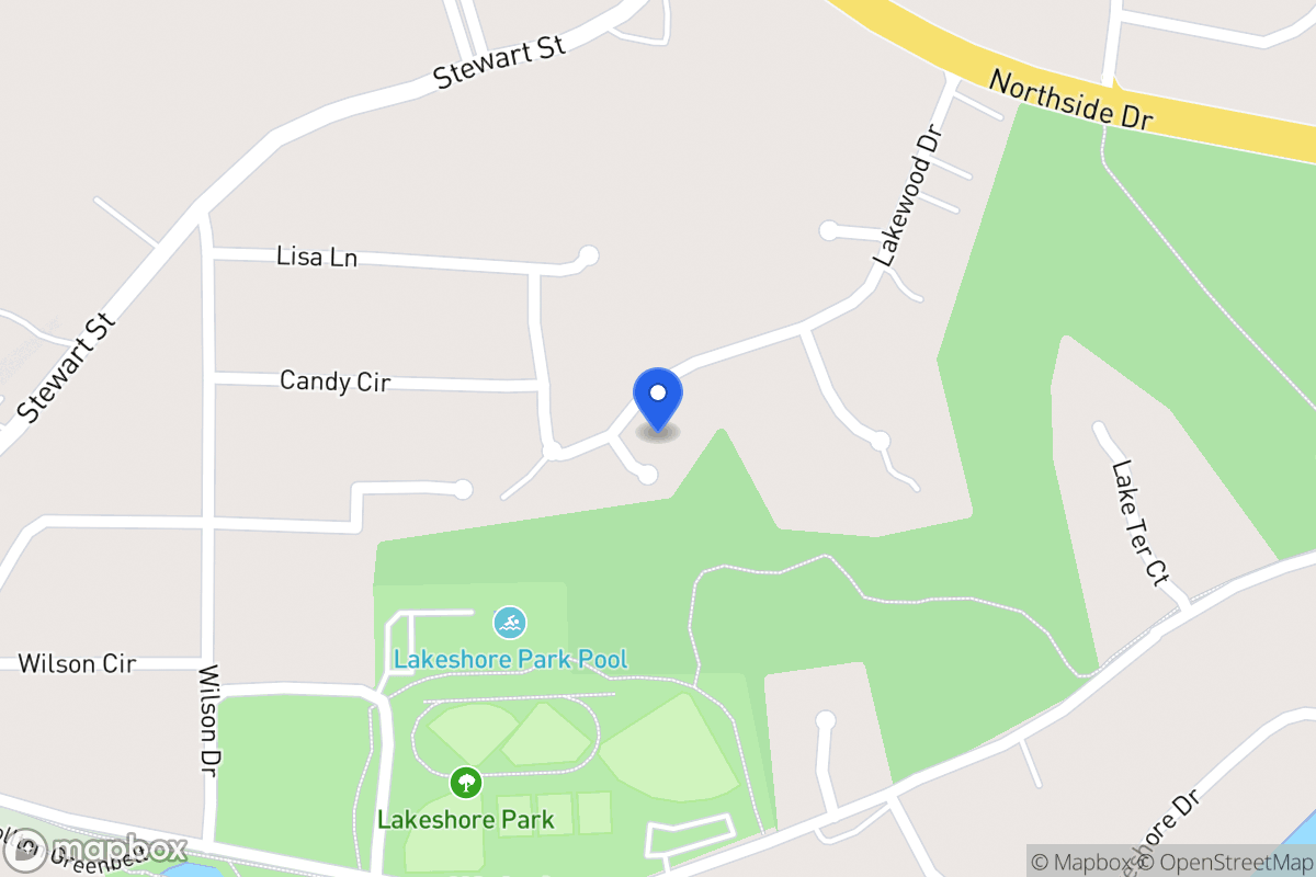 Map of 211 Lakewood Dr
