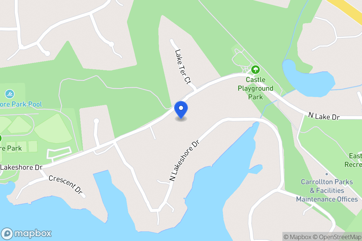 Map of 114 N Lake Dr